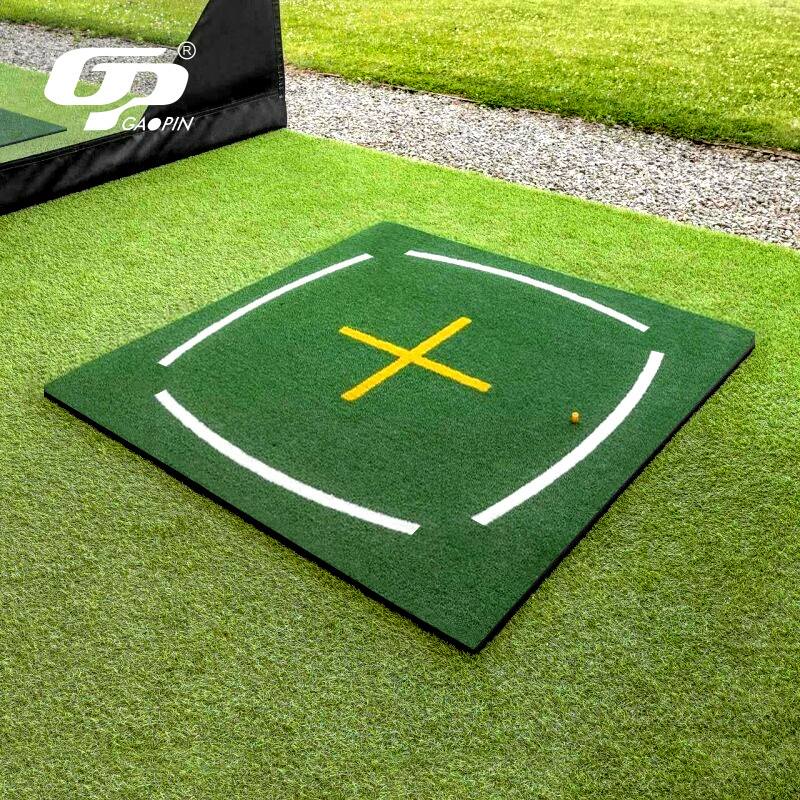 Golf Training Mat Driving Range Standard Teaching Mat Hitting Nylon Grass Golf Practice Mat Swing Practice