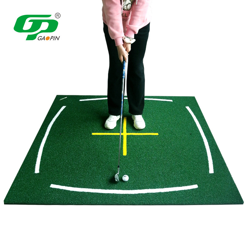 Golf Training Mat Driving Range Standard Teaching Mat Hitting Nylon Grass Golf Practice Mat Swing Practice