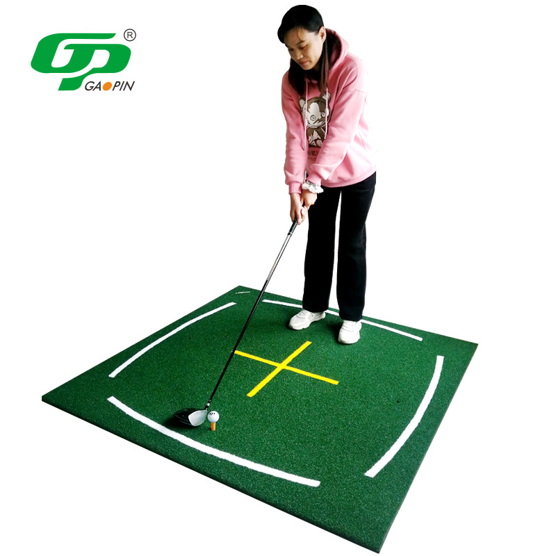 Golf Training Mat Driving Range Standard Teaching Mat Hitting Nylon Grass Golf Practice Mat Swing Practice