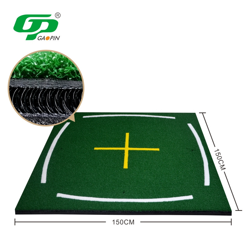 Golf Mat For Driving Range Other Golf Accessories High Quality 3D Embroidered Swing Mat Golf Carpet  For Range Practice & Home