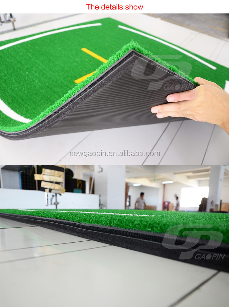 Golf Mat For Driving Range Other Golf Accessories High Quality 3D Embroidered Swing Mat Golf Carpet  For Range Practice & Home