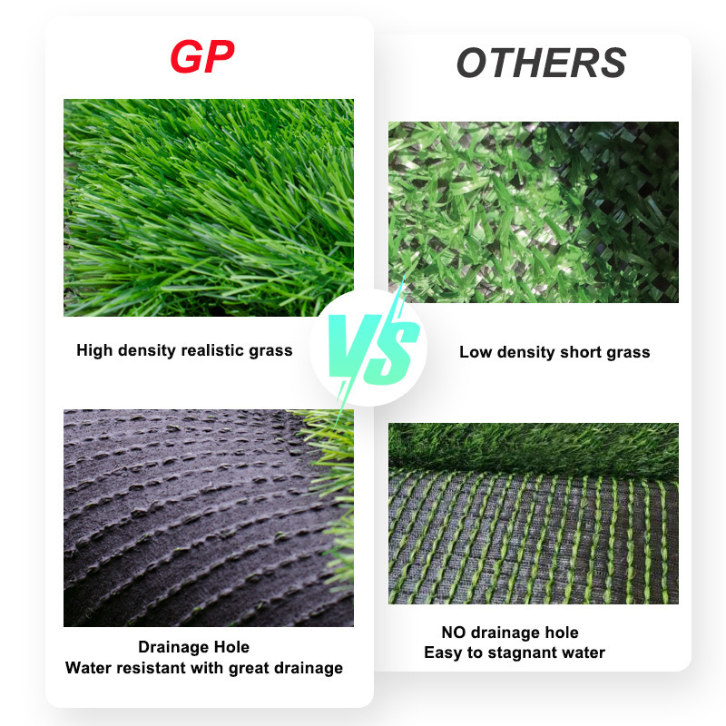 Factory Hot Sales Grass Carpet Artificial Outdoor Indoor Golf Artificial Grass For Garden Patio Balcony Backyard