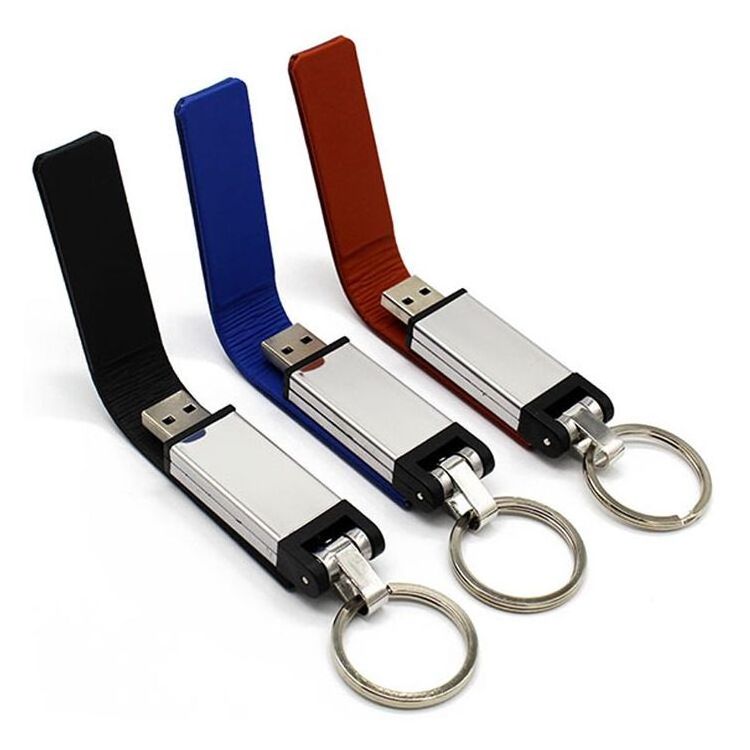 Cheap Custom Logo Leather usb flash drive + Key chain PU Leather USB Flash Drives 64G 8GB 16GB 32GB 4GB Memory Sticks Pen Drives