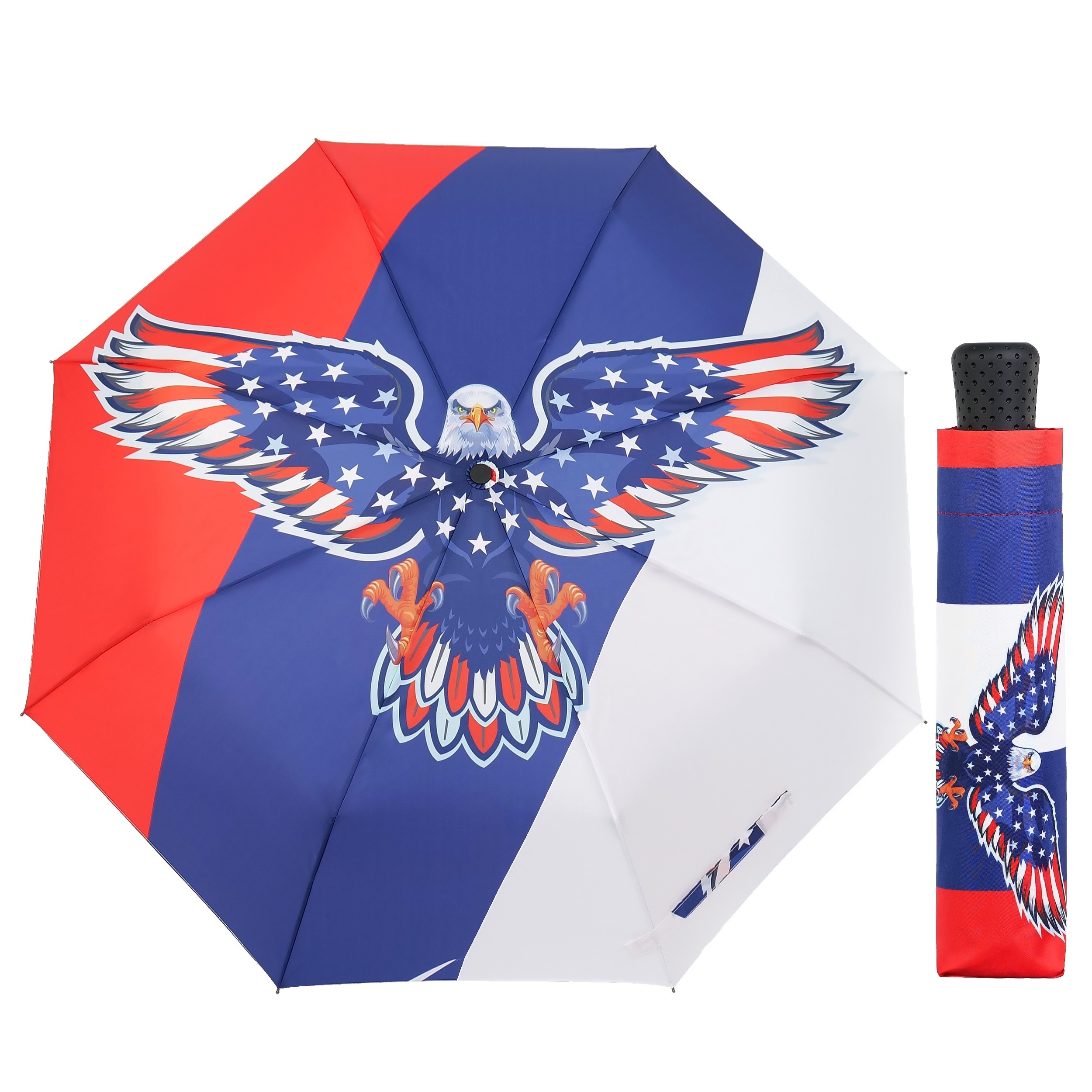 Popular Colorful Pattern Canopy Fast Delivery Foldable Nice Design  Umbrella For Backpack