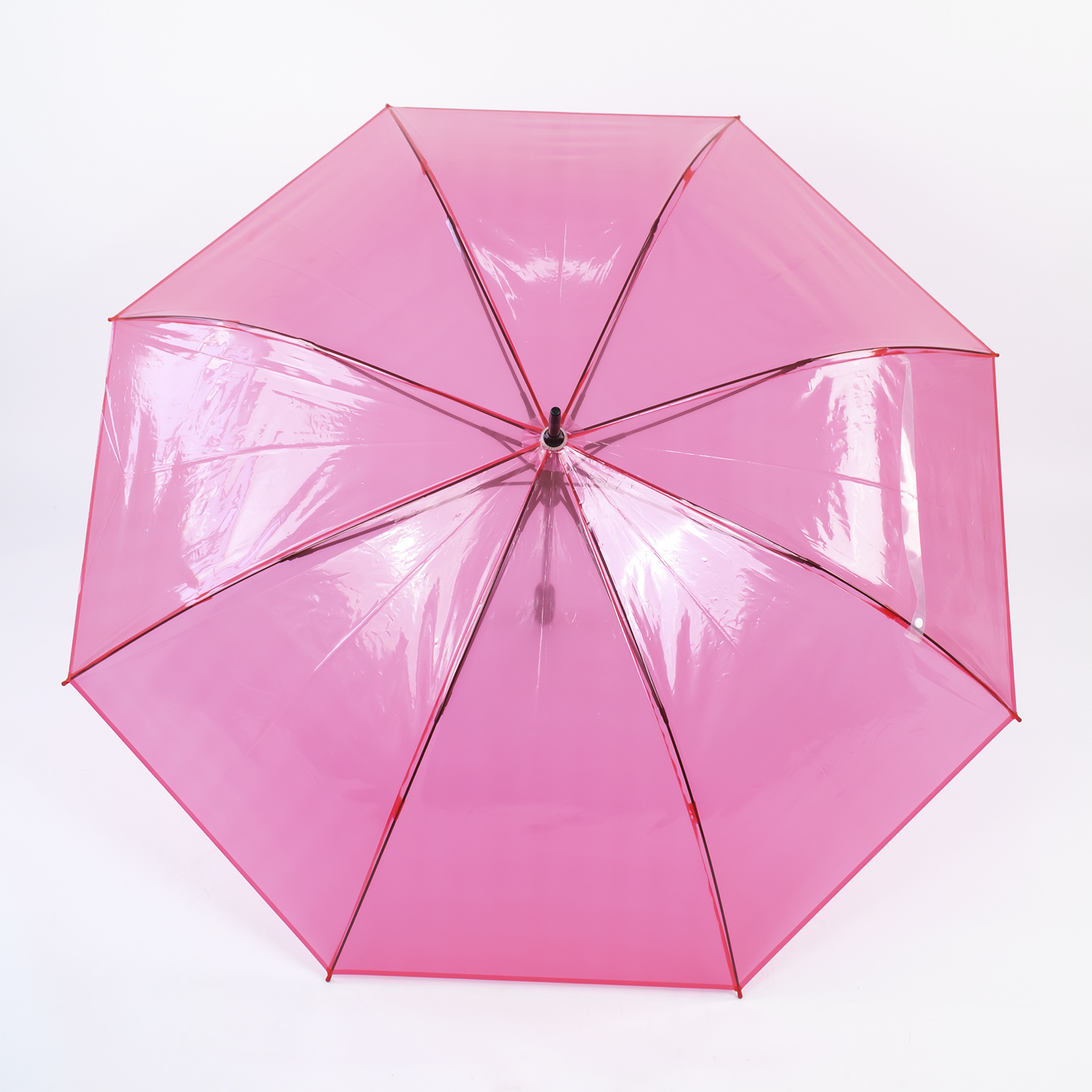 Latest big golf umbrella clear transparent clear bubble umbrella parapluie red umbrella wholesale