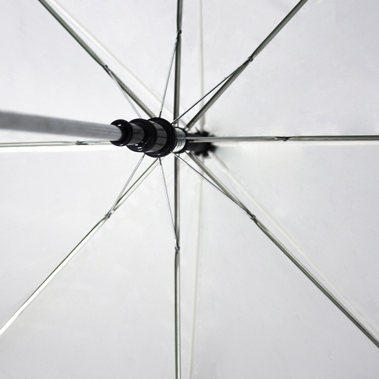 Competitive clear straight poe dome shape umbrella transparent supplier from China