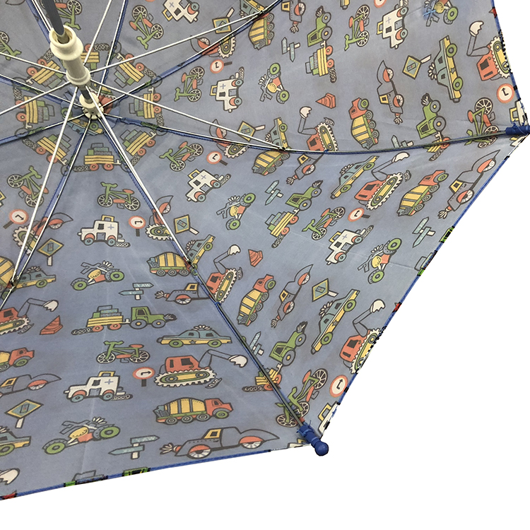 Paraguas infantil oem cute design auto opening for kids children straight umbrella