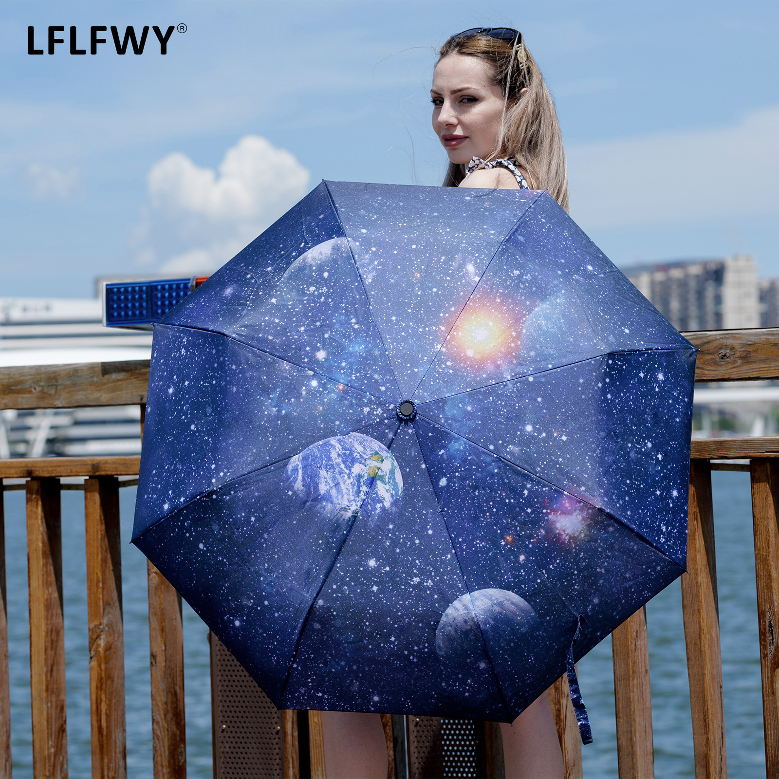 wholesale cocktail Umbrellas Manufacturer Fashion Fancy Design anime umbrella Automatic 8k patio umbrella outdoor