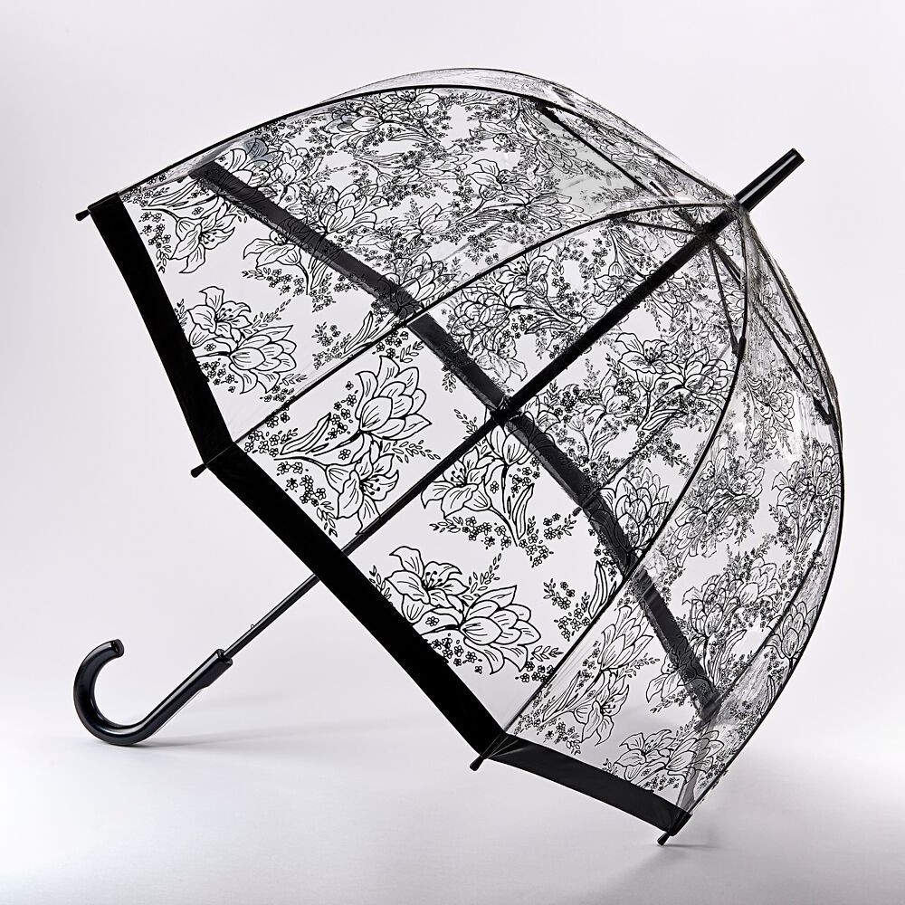 Transparent Bubble Transparent Stick Umbrella  Weatherproof Umbrella with J Hook Handle Umbrella for kids 2022