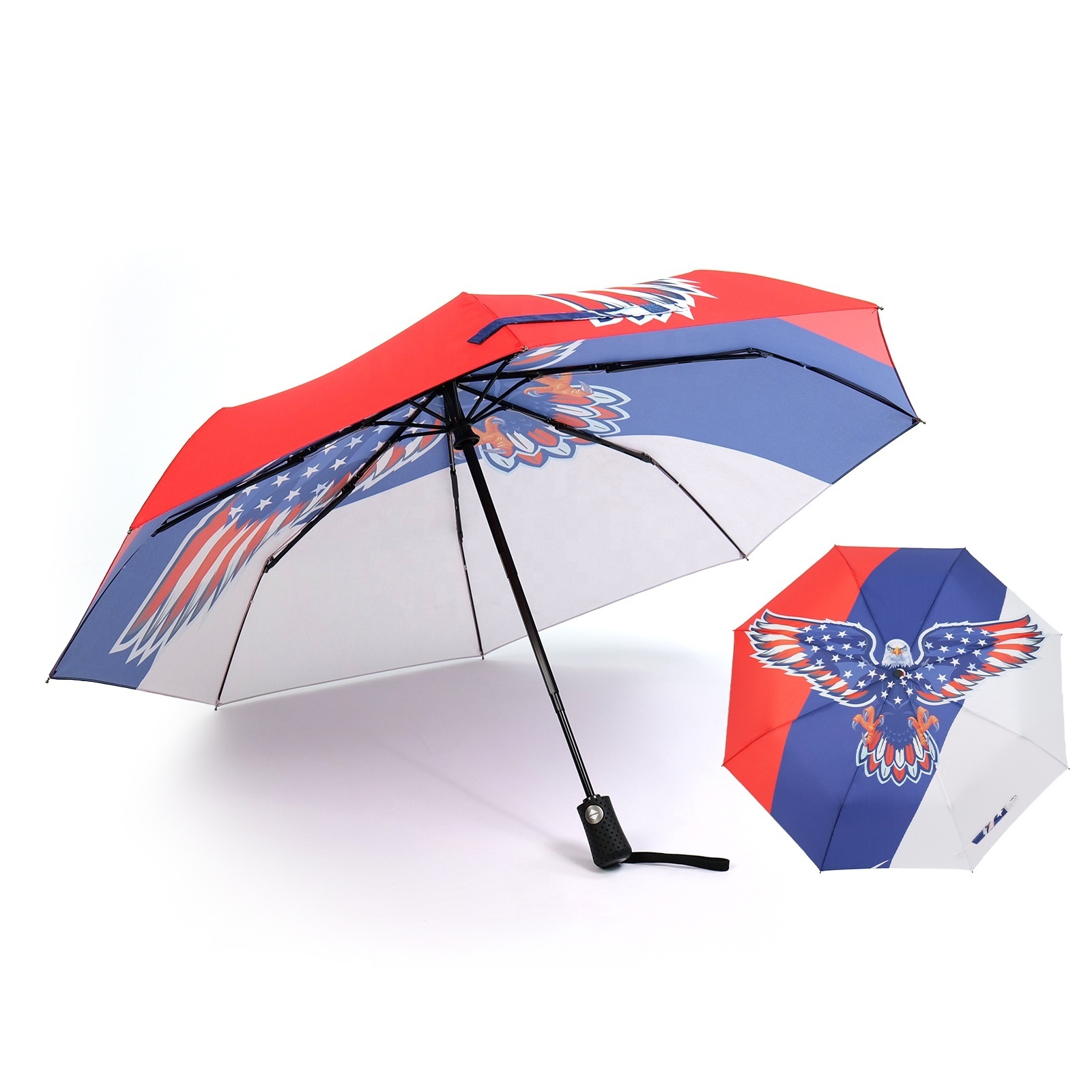 Popular Colorful Pattern Canopy Fast Delivery Foldable Nice Design  Umbrella For Backpack