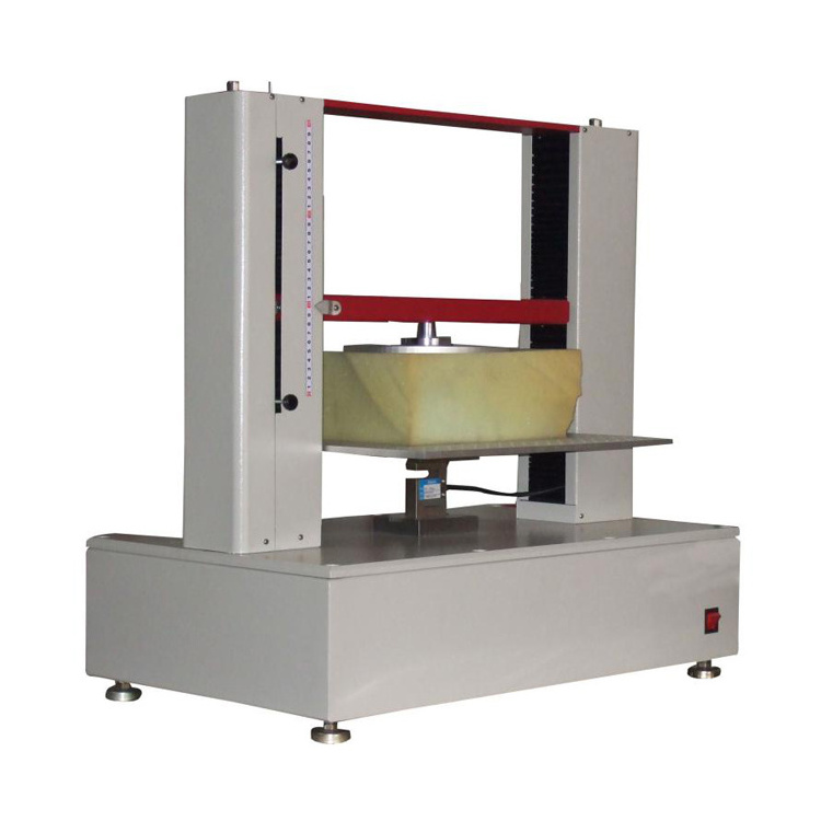 Foam Press And Tensile Strength Tester Foam Packing Hradness Compression Stress Testing Machine