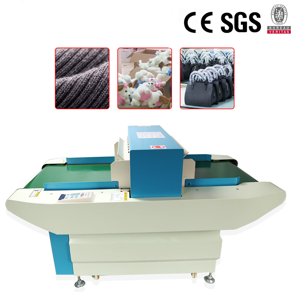 Best Selling Textile Needle Detector Conveyor Belt Broken Needle Detector for Clothes Processing Industry