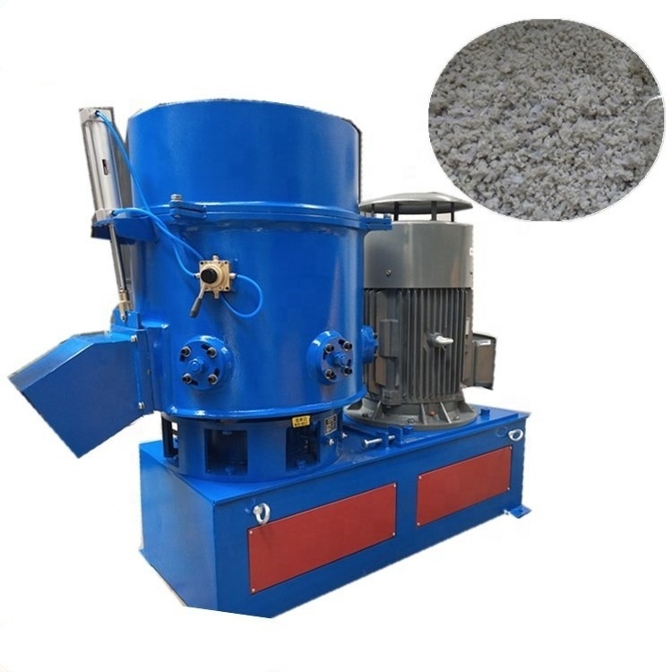 Plastic Recycling Granulator Machine Agglomerator Price Pet Bottle Plastic Granules Pelletizing Making Machine Factory