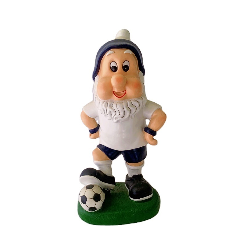 European Football Club Gnome Durable Resin Figure