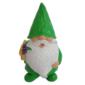 Colorful Resin Gnomes Decorations for Home-Fairy Garden Accessories Mini Gnomes Garden Set Dwarfs Statue for Fairy Garden