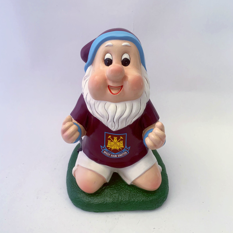 European Football Club Gnome Durable Resin Figure