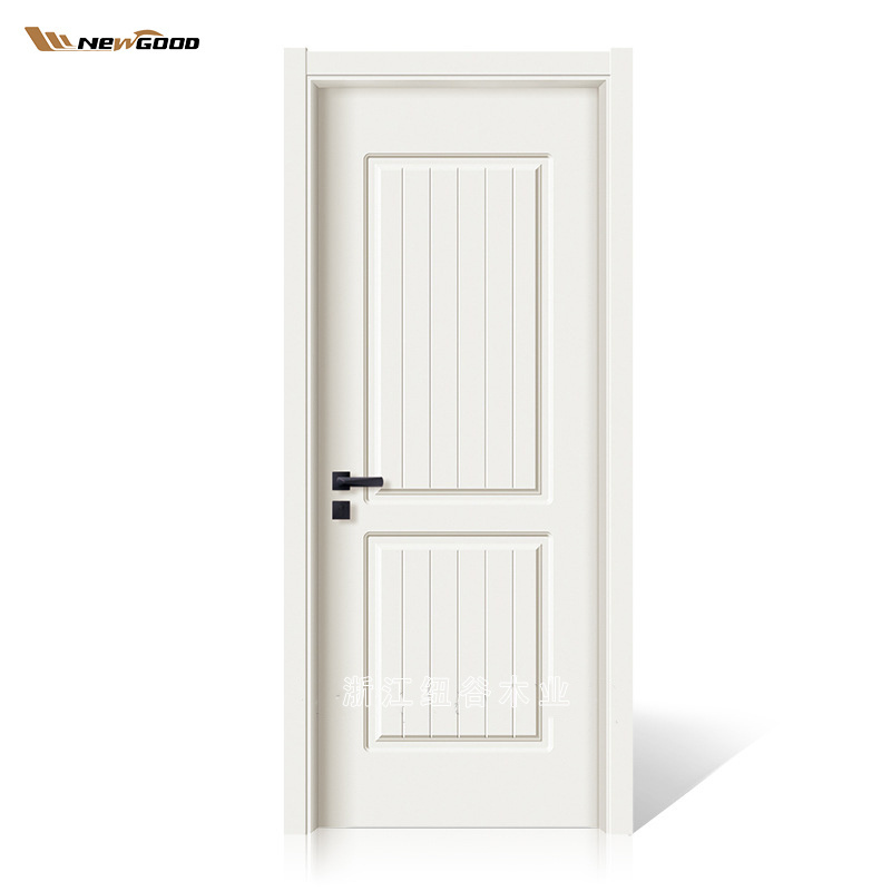 NW-P16 PVC Bathroom Door Price PVC SLIDING DOORS Folding Doors Swing MDF