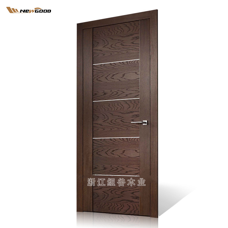 NW-P16 PVC Bathroom Door Price PVC SLIDING DOORS Folding Doors Swing MDF