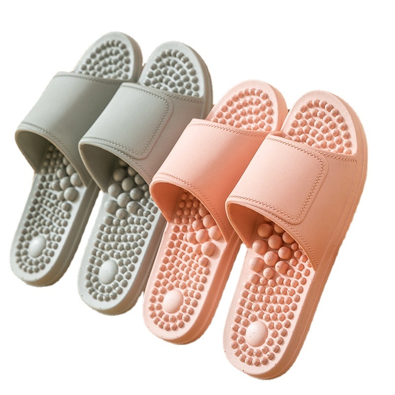 S478 Wholesale Summer Cheap Foot Massage Slipper Shoes Bathroom Home Indoor Beach Nnon-slip Bath Sandals and Slide Slippers