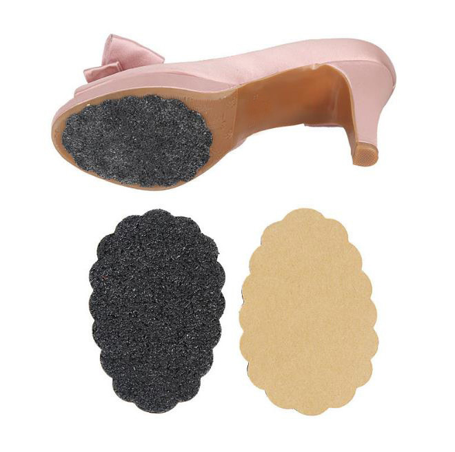 F0291 Women Men Shoe Repair Care Sole Heel Grip Protector Insert Anti Skid Cushion Self Adhesive Sticker Non Slip Sole Pad