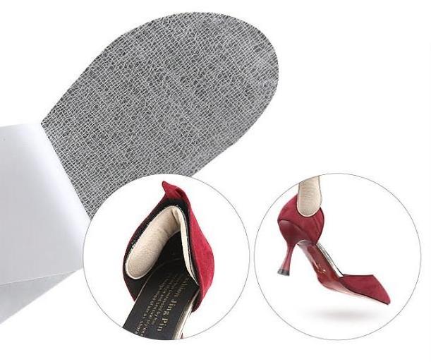 F0283 Hot Shoes Insoles Insert Heels Protector Anti Slip Cushion Pads Comfort Back Heel Liners Cushion Pad Invisible Inserts