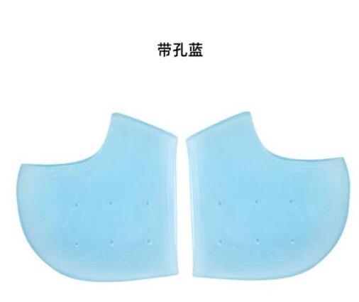 F0076 Men And Women Soft Silicone Moisturizing Gel Heel Socks Insole Cap Cracked Foot Skin Care Protectors Comfortable Cushion