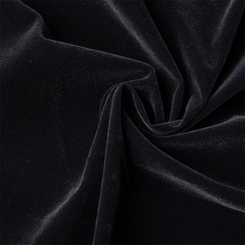 120gsm 30%Nylon 70% Rayon Polyester Knitting Flocked Velvet Fabric For Package