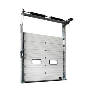 Automatic Vertical Lift Slide Sectional Door Warehouse Overhead Industrial Sectional Doors