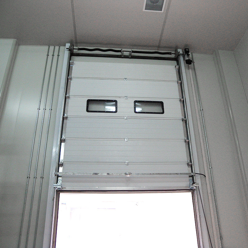 Automatic Vertical Lift Slide Sectional Door Warehouse Overhead Industrial Sectional Doors