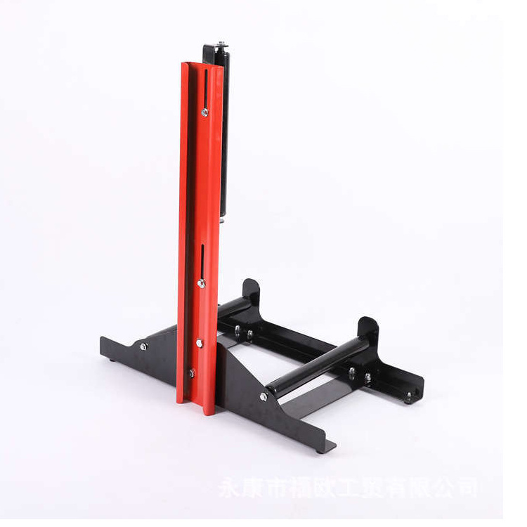 Car tire hub cleaning placement frame rotary rolling tool Car wash detailing Wheel cleaning stand