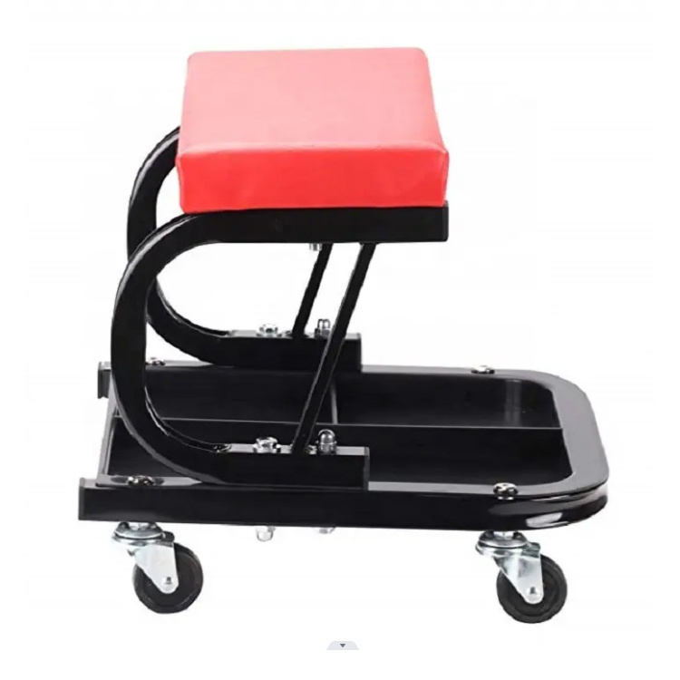 Car Care Creeper Chair Garage work Stool Seat With Rolling Wheel For Detailing