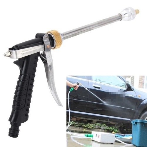 Brass Garden Water Hose Sprayer Nozzle High Pressure Car Lengthen Wash Foam Gun