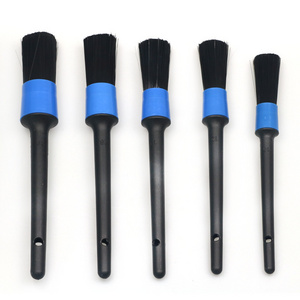 5 Pack Automotive Detailing Brushes for Cleaning Engine Bay Car Cleaning Brush Kit for Vehicles