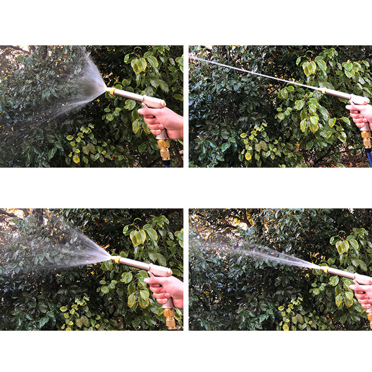 High-pressure Water Gun Garden Watering Watering Hose Nozzle Sprinkler Foam Gun