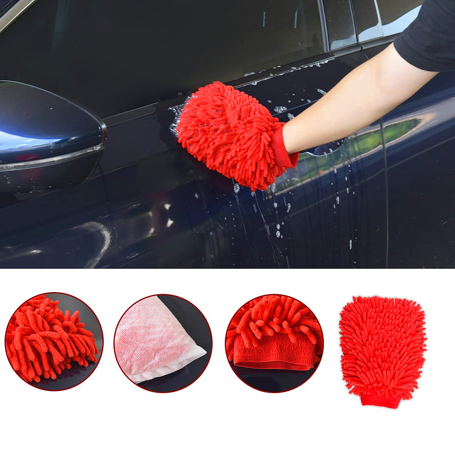 18Pcs Auto Detailing Drill Brush Set Wash Kit Accessories Car Cleaning Tools Kit for Interior Exterior Washing