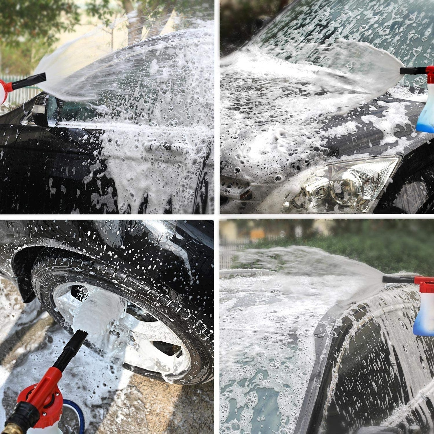 High pressure Car washer car wash products snow foam lance/ foam cannon OEM with 1 liter bottle