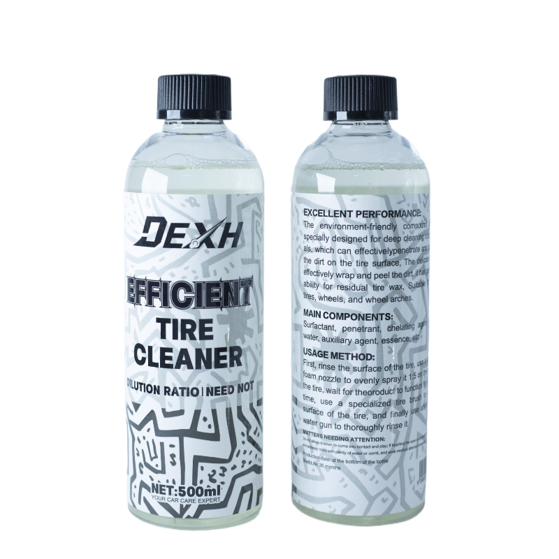 500ml Aerosol Tire Detailing High-gloss Tire Polish Foam Cleaner Spray