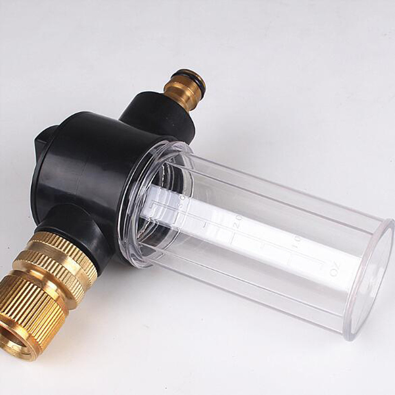 Car Foam Gun Cannon Garden Hose Sprayer Soap Lance Spray Pressure Bottle