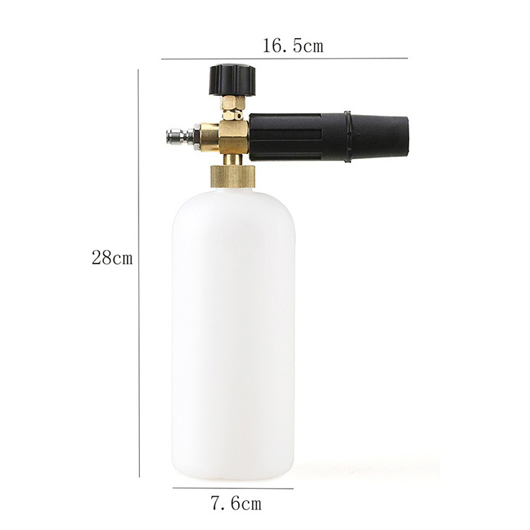 High Pressure Snow Lance Foam Cannon Car Washer Bottle Soap Spray Gun