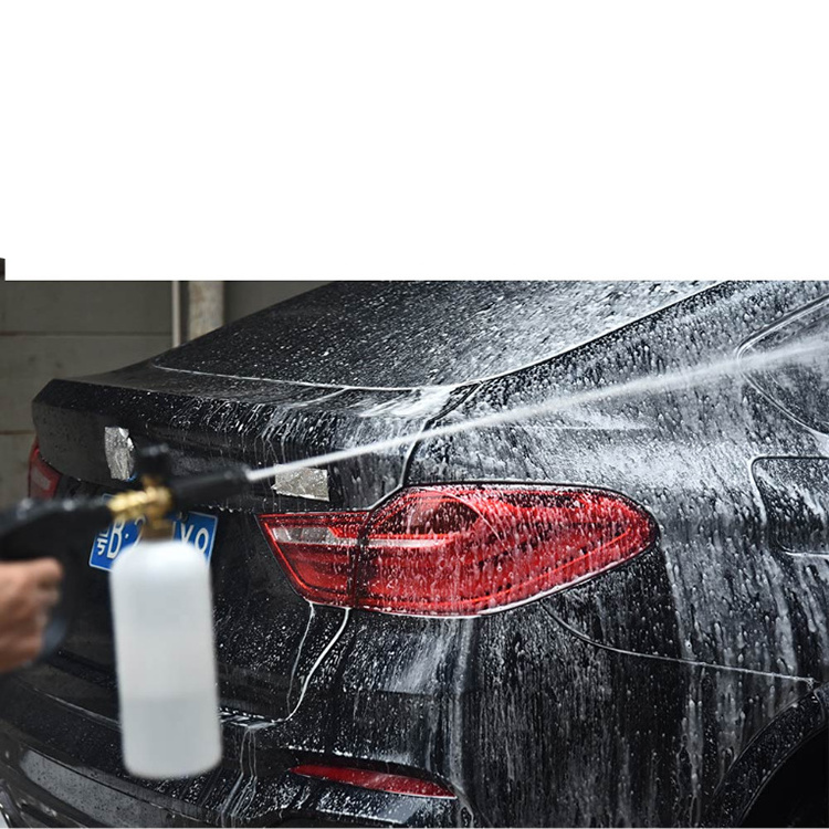 High Pressure Car Washing Set Kit Car Sprayer Gun Adjustable Foam Cannon With 5 Color Nozzle Wash 1/4