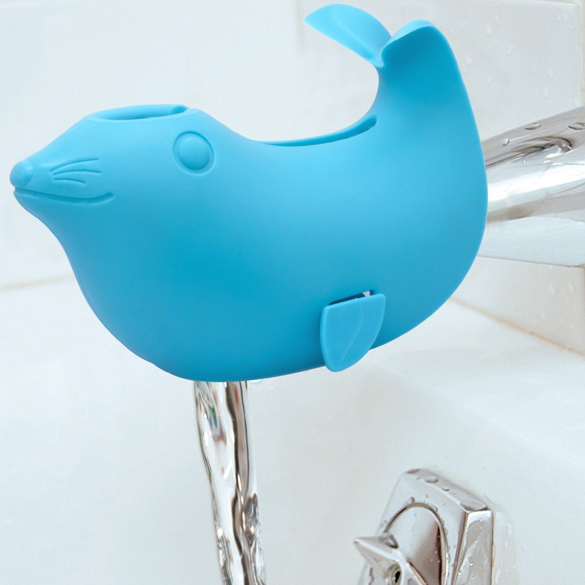 BPA free soft silicone bathtub faucet cover for Infant Baby Toddler Children