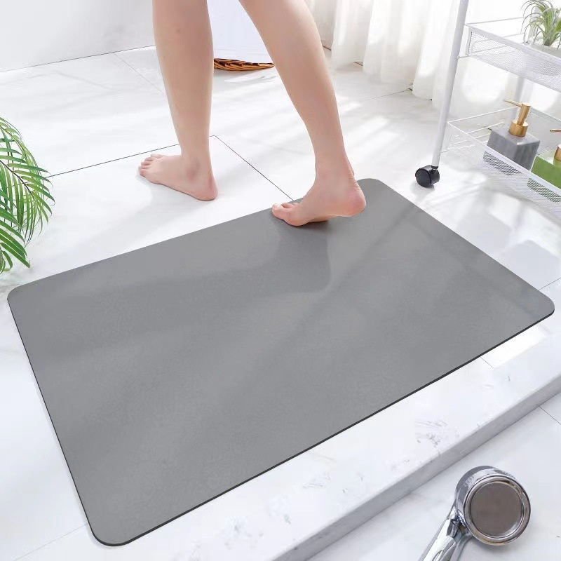 New Multipurpose Quick Dry Antislip Waterproof Non Slip Luxury Diatomite Bath Mat