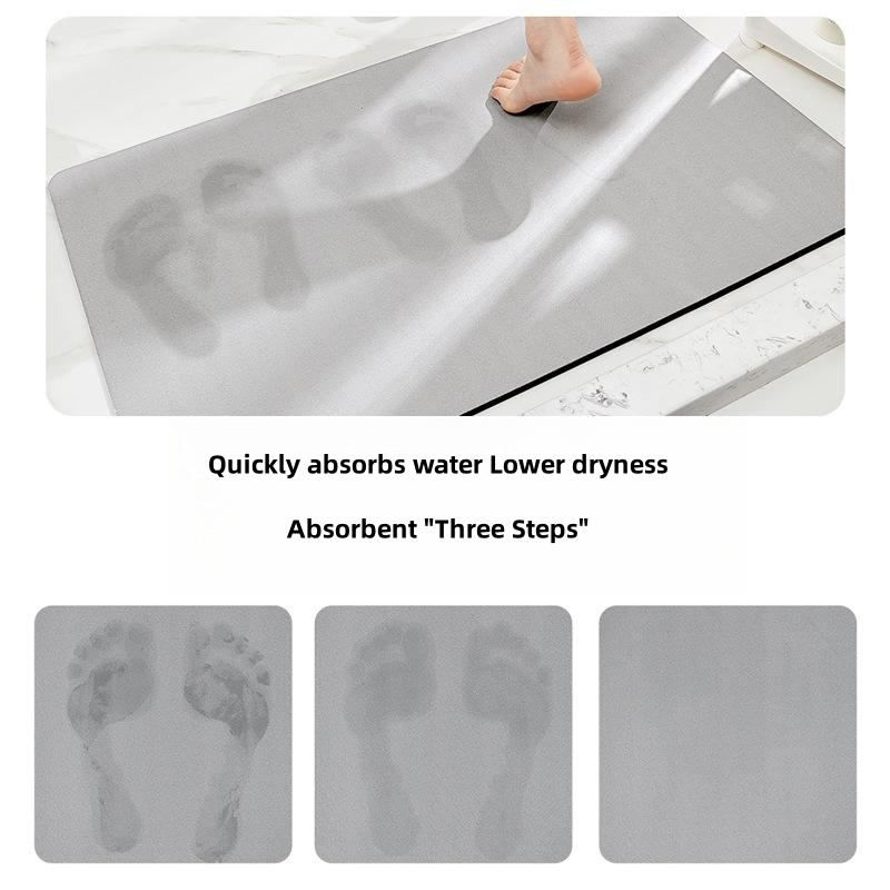 New Multipurpose Quick Dry Antislip Waterproof Non Slip Luxury Diatomite Bath Mat