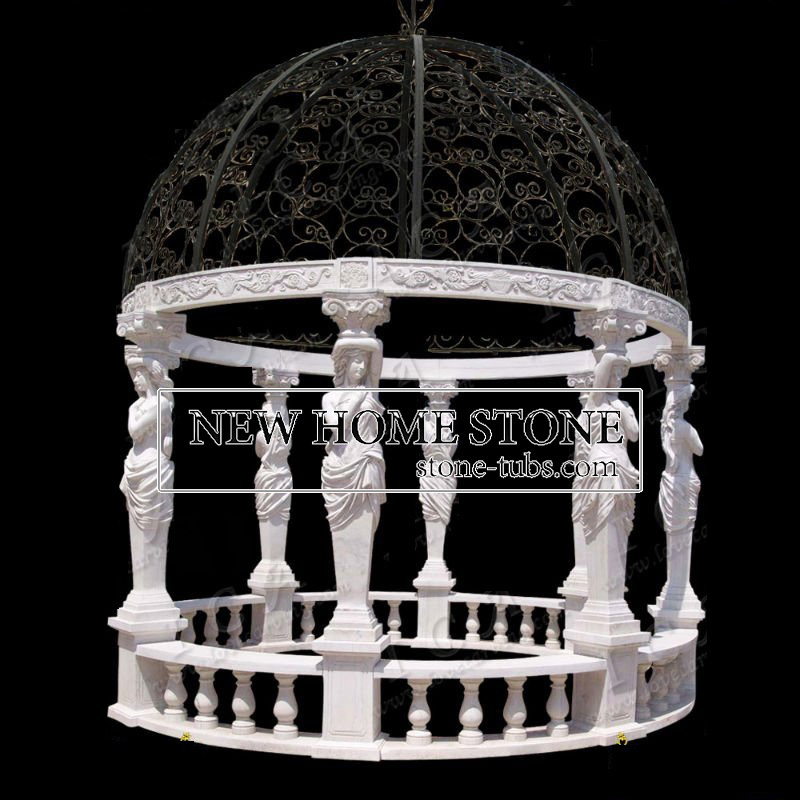 hand carved garden roman stone western outdoor marble gazebo egypt beige outdoor marble gazebo