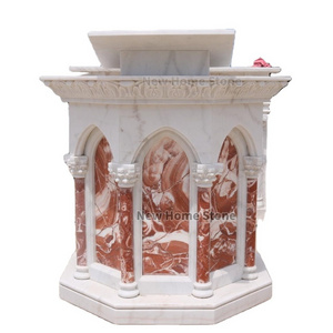 Christian Decoration Large Size Jesus Sculpture table Church Marble Virgin Mary Sculpture Altar