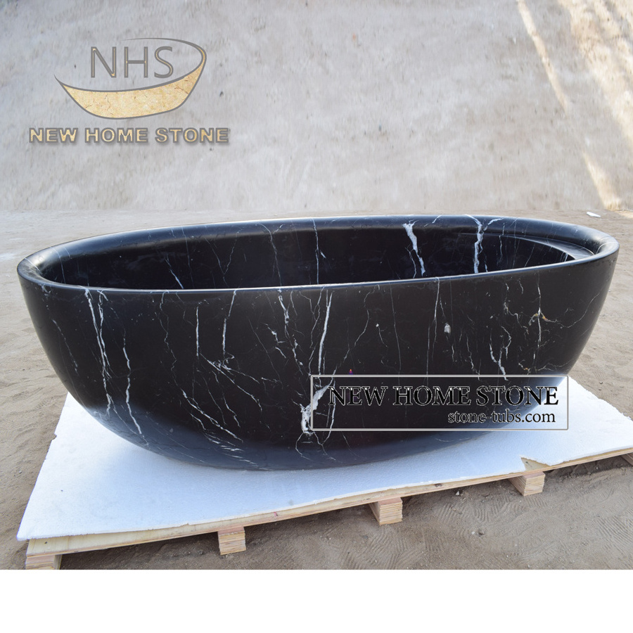 new matte black stone tub freestanding 2 person luxury black marquina bathtub free standing marble bathtub