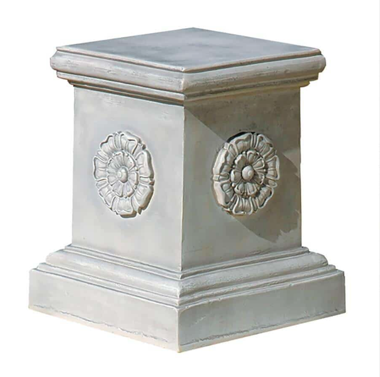 natural solid yellow marble column roman pedestal column base nature solid marble statue plinth