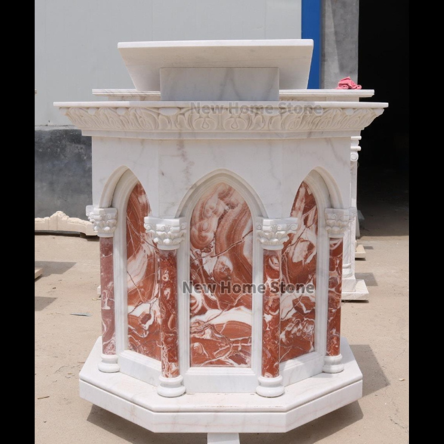 Christian Decoration Large Size Jesus Sculpture table Church Marble Virgin Mary Sculpture Altar