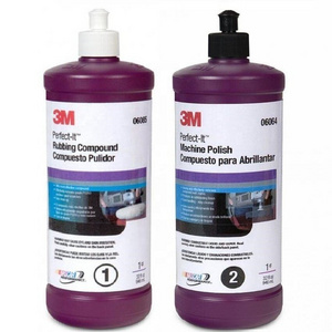 3M Perfect-It Rubbing Compound & Machine Polish Kit 1 Qt Each 06085 for car polishing car care