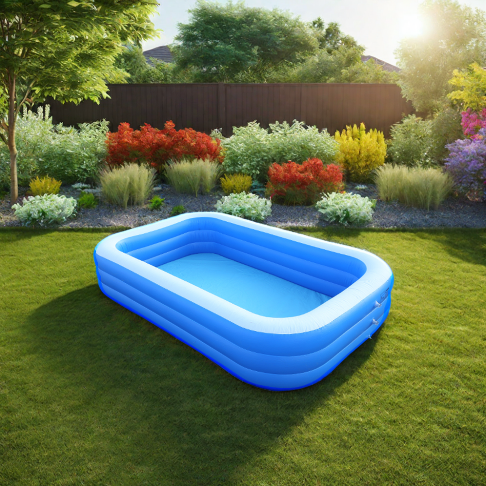 Family Leisure Inflatable PVC Swimming Pool for Adults and Children for Outdoor Garden Backyard above Ground Pools